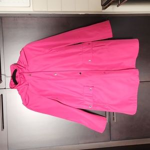 London Fog pink coat S-M